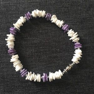 puka shell beaded Anklet bracelet